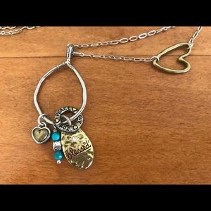 Brighton Art &Soul Blessed charm necklace